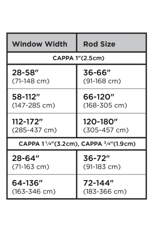 UMBRA podwójny karnisz CAPPA 168 305 cm szczotkowana czerń