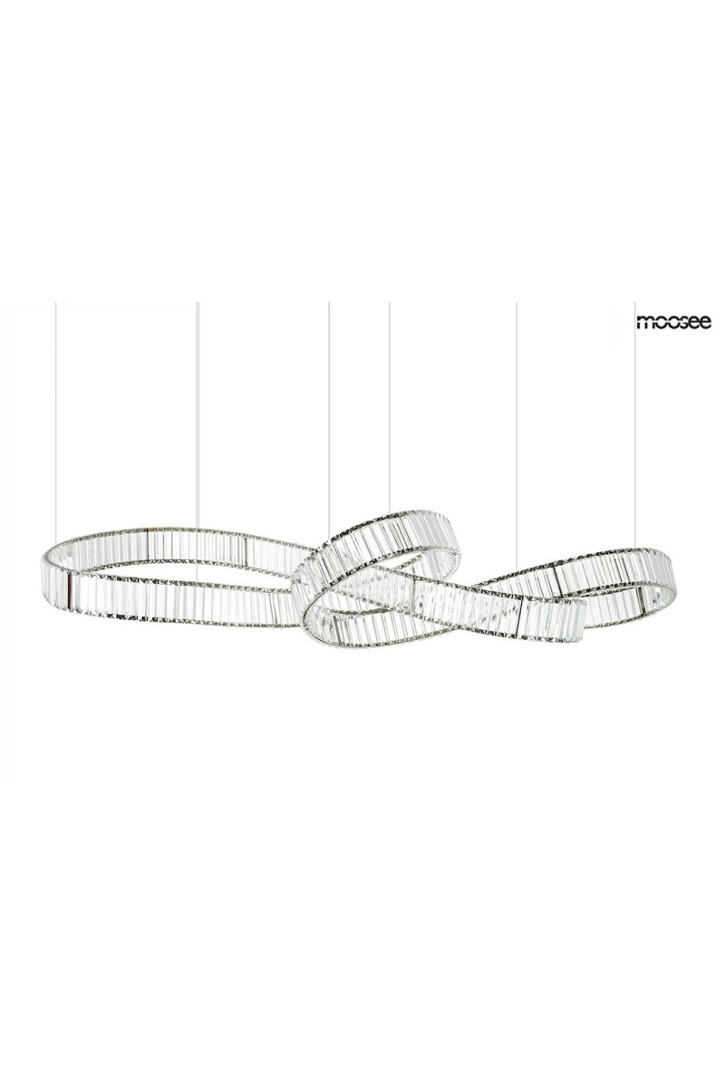 MOOSEE lampa wisząca WAVE 160B chrom