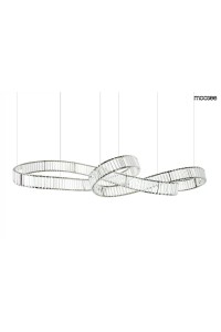 MOOSEE lampa wisząca WAVE 160B chrom