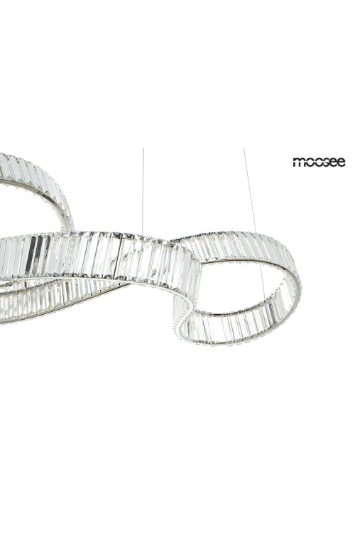 MOOSEE lampa wisząca WAVE 160B chrom