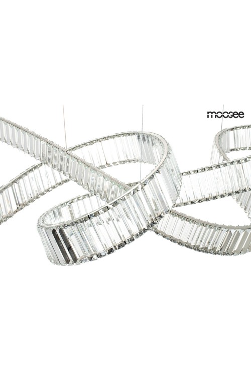 MOOSEE lampa wisząca WAVE 160B chrom