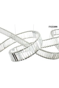 MOOSEE lampa wisząca WAVE 160B chrom