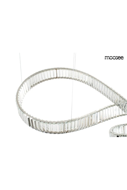 MOOSEE lampa wisząca WAVE 160B chrom