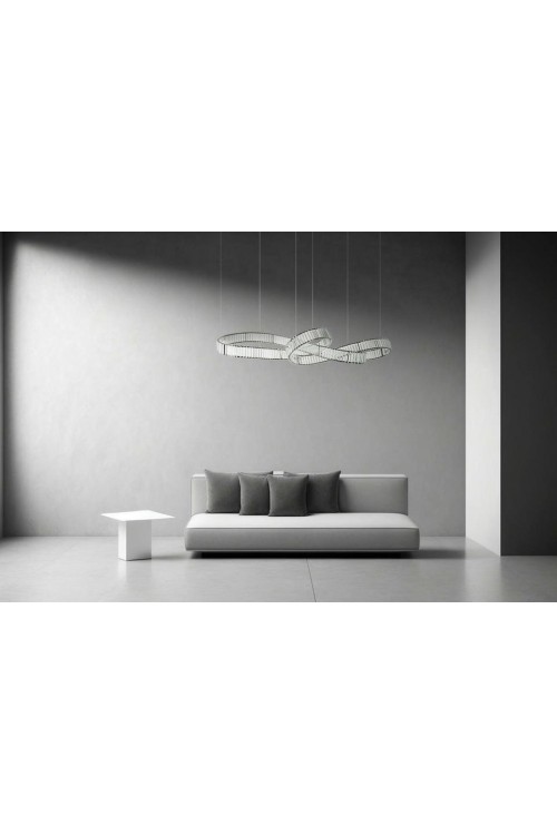MOOSEE lampa wisząca WAVE 160B chrom