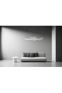 MOOSEE lampa wisząca WAVE 160B chrom