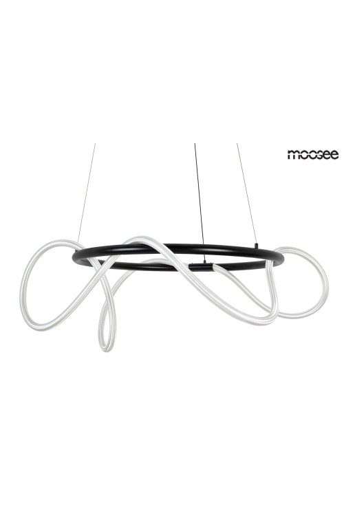 MOOSEE lampa wisząca SERPIENTE 60 czarna