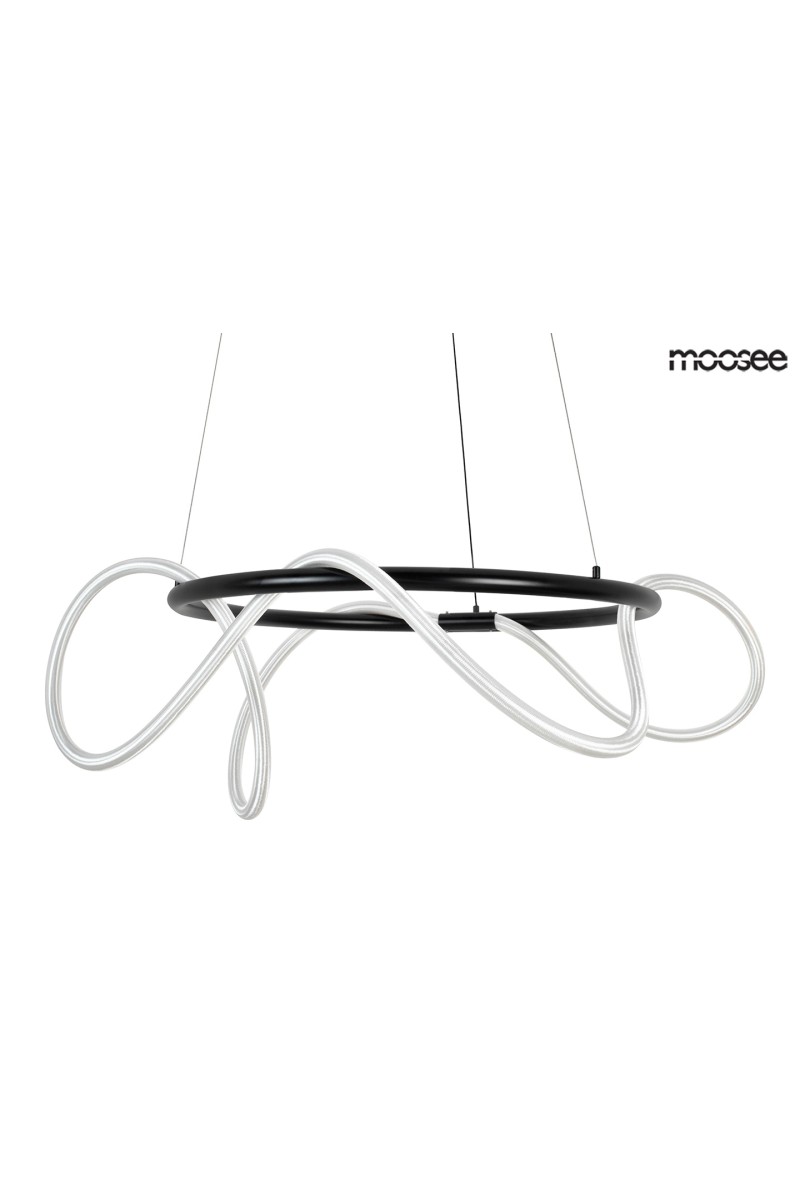 MOOSEE lampa wisząca SERPIENTE 60 czarna