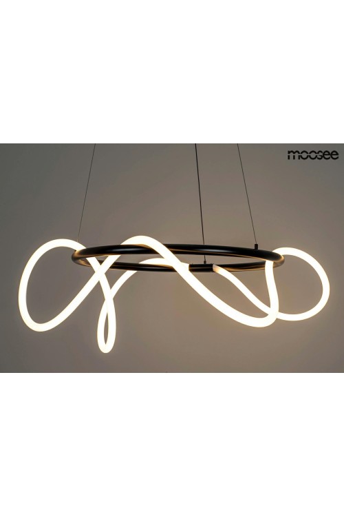 MOOSEE lampa wisząca SERPIENTE 60 czarna