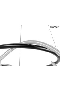 MOOSEE lampa wisząca SERPIENTE 60 czarna