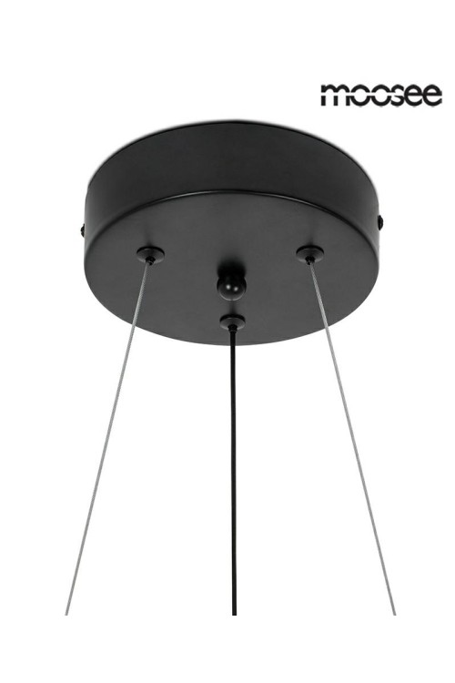 MOOSEE lampa wisząca SERPIENTE 60 czarna