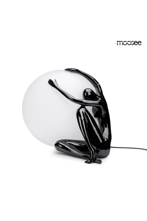 MOOSEE lampa stołowa UOMO 50 czarna