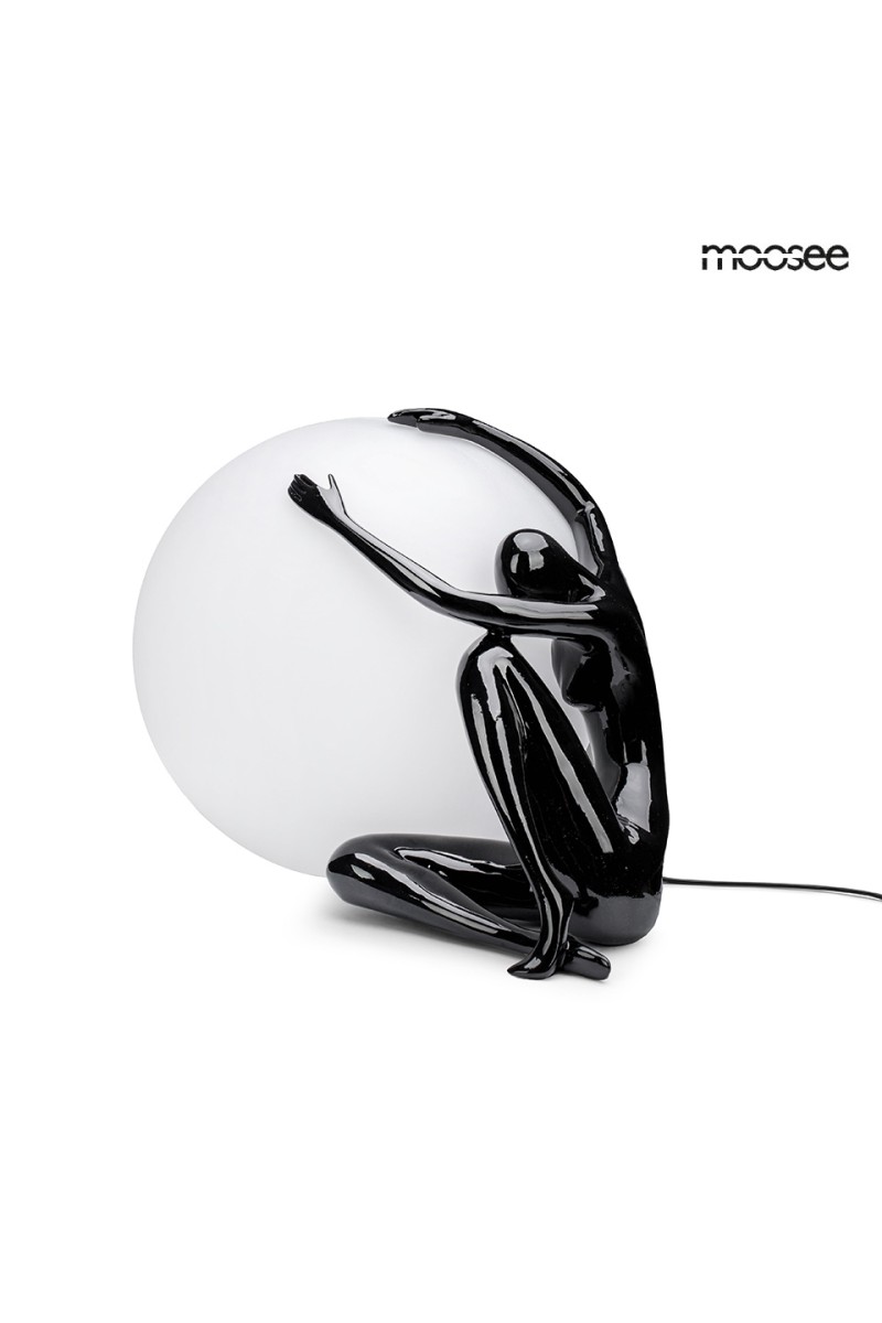 MOOSEE lampa stołowa UOMO 50 czarna