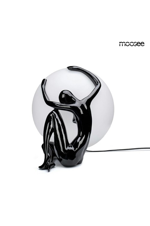 MOOSEE lampa stołowa UOMO 50 czarna