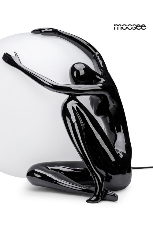 MOOSEE lampa stołowa UOMO 50 czarna