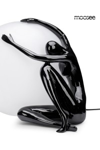 MOOSEE lampa stołowa UOMO 50 czarna