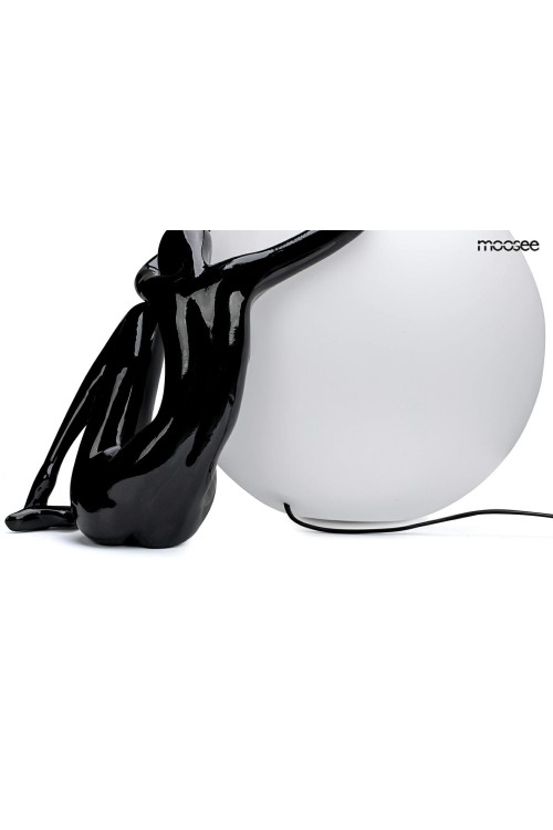 MOOSEE lampa stołowa UOMO 50 czarna