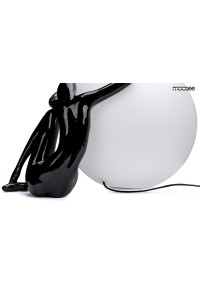 MOOSEE lampa stołowa UOMO 50 czarna