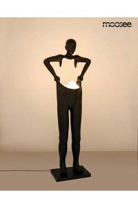 MOOSEE lampa podłogowa HUMAN HOUDINI      czarna
