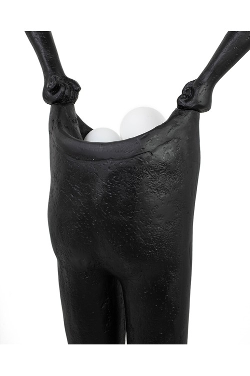 MOOSEE lampa podłogowa HUMAN HOUDINI      czarna