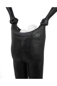 MOOSEE lampa podłogowa HUMAN HOUDINI      czarna