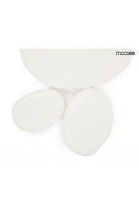 MOOSEE lampa sufitowa / plafon CLOUD 3    biała