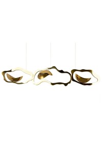 MOOSEE lampa wisząca CHAIN 210 złota