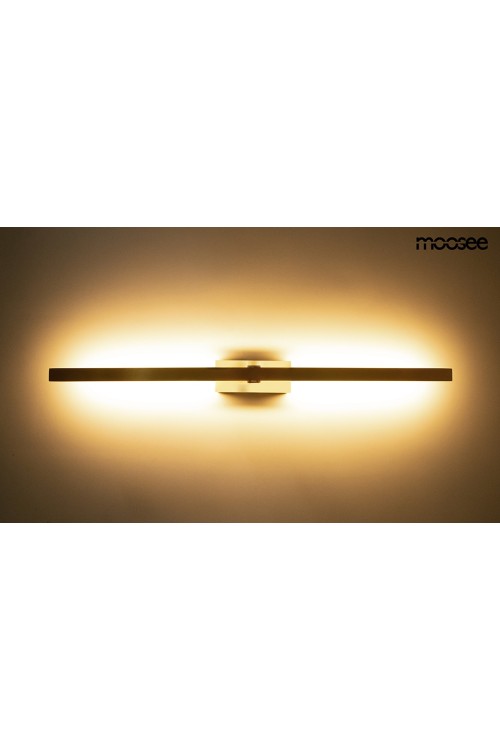 MOOSEE lampa ścienna LINE złota