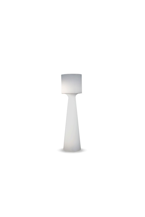 NEW GARDEN lampa ogrodowa GRACE 140  BATTERY biała