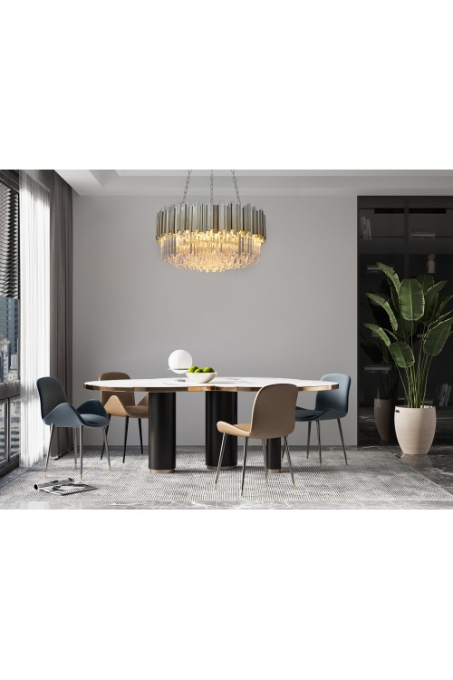MOOSEE lampa wisząca IMPERIAL SILVER 80