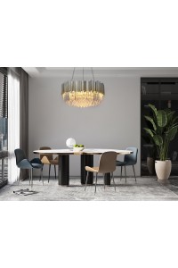 MOOSEE lampa wisząca IMPERIAL SILVER 80
