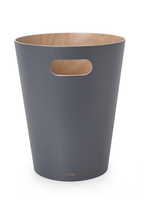 UMBRA kosz na śmieci WOODROW - charcoal