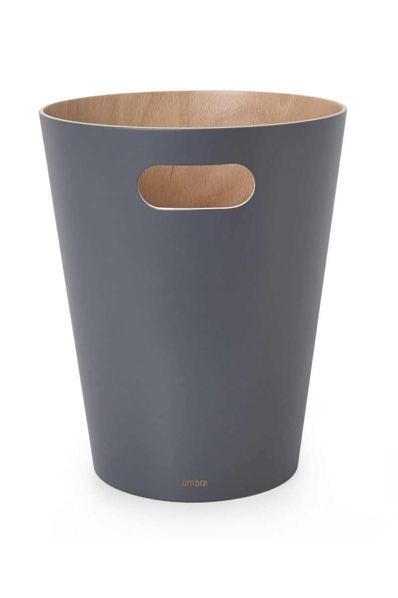 UMBRA kosz na śmieci WOODROW - charcoal