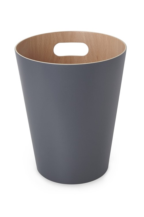 UMBRA kosz na śmieci WOODROW - charcoal
