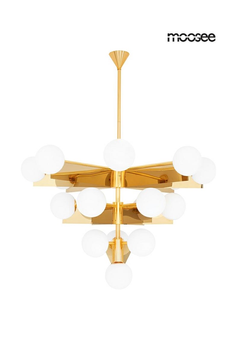 MOOSEE lampa wisząca SOLEI złota