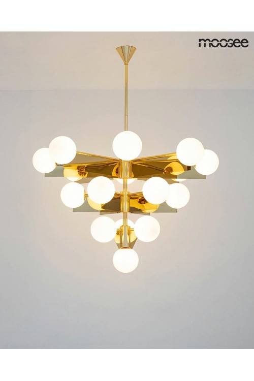 MOOSEE lampa wisząca SOLEI złota