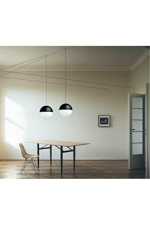 MOOSEE lampa ścienna BOWL DUO czarna