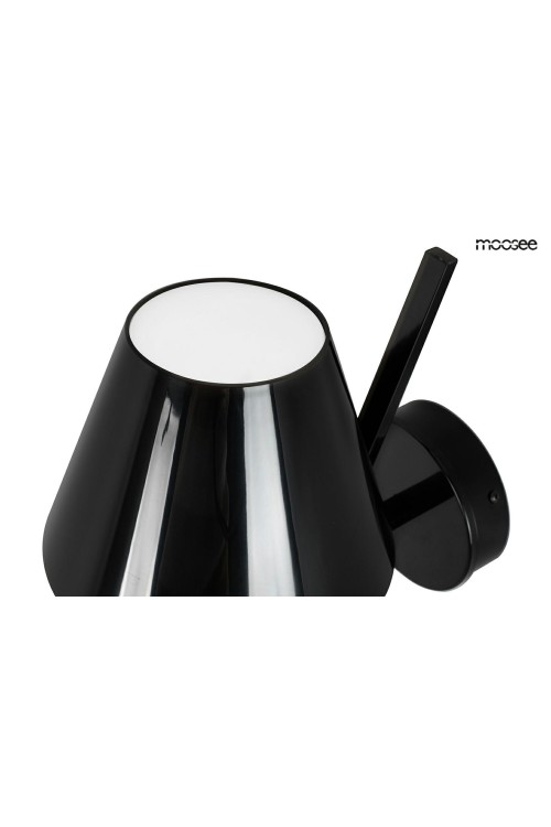 MOOSEE lampa ścienna MAGO czarna