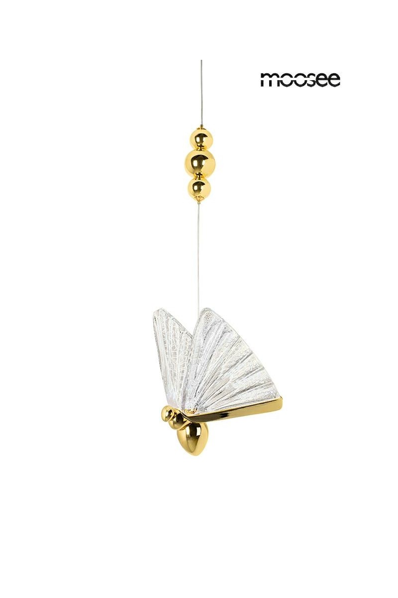 MOOSEE lampa wisząca BUTTERFLY S złota