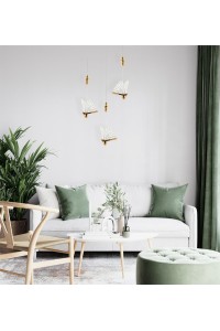 MOOSEE lampa wisząca BUTTERFLY S złota