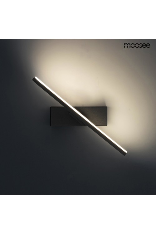 MOOSEE lampa ścienna REM czarna
