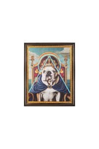 Obraz NEON BULLDOG 80x100 cm
