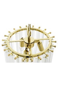 MOOSEE lampa wisząca MURANO L złota