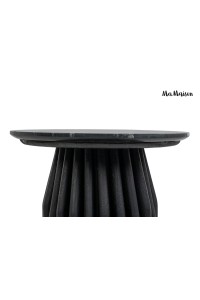 MaMaison stolik LEVANTE 50 czarny marmur  / drewno