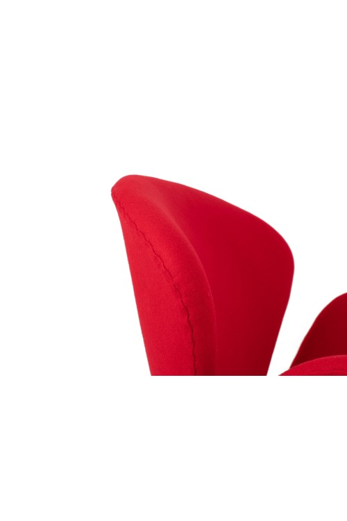 Fotel SWAN PREMIUM regulowany czerwony