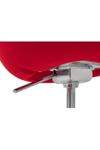 Fotel SWAN PREMIUM regulowany czerwony