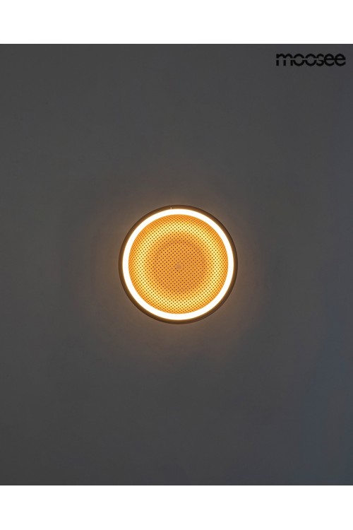MOOSEE lampa ścienna FARO miedziana