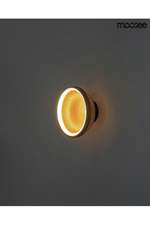 MOOSEE lampa ścienna FARO miedziana