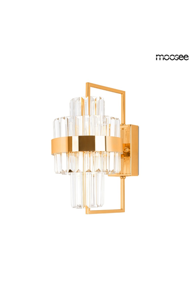 MOOSEE lampa ścienna IMPERO złota