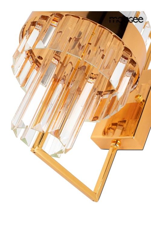MOOSEE lampa ścienna IMPERO złota
