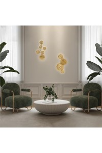 MOOSEE lampa ścienna LIRIO 6 złota